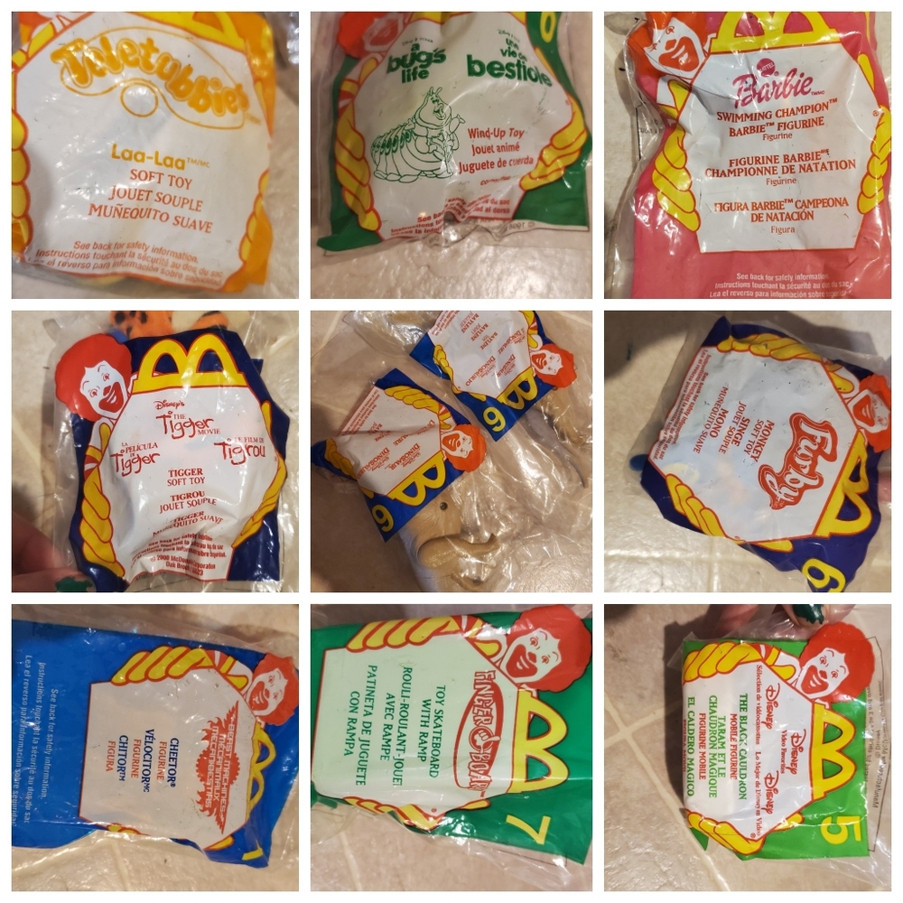 Vintage McDonald's toys